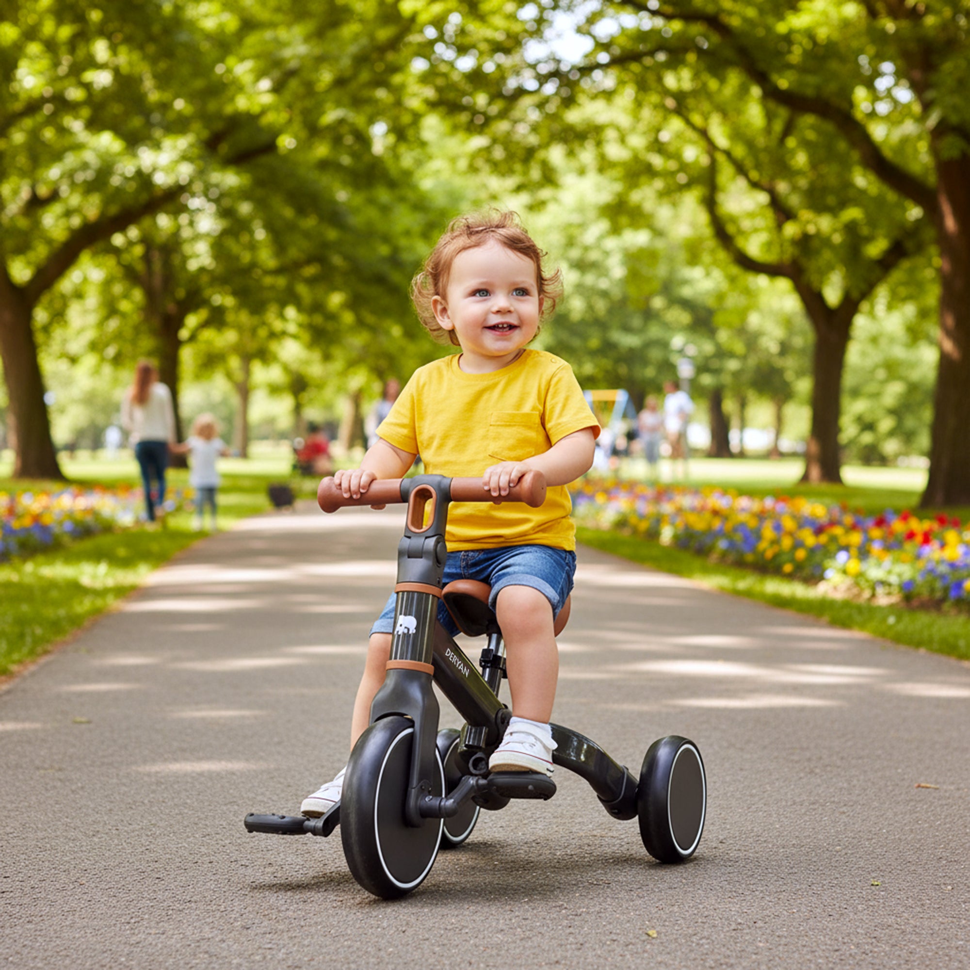 Jaime 4 in 1 Tricycle - Black