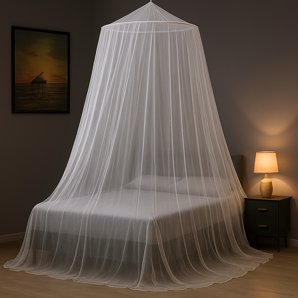 Luxury 2-Person Mosquito Net - Includes hanging kit and travel bag