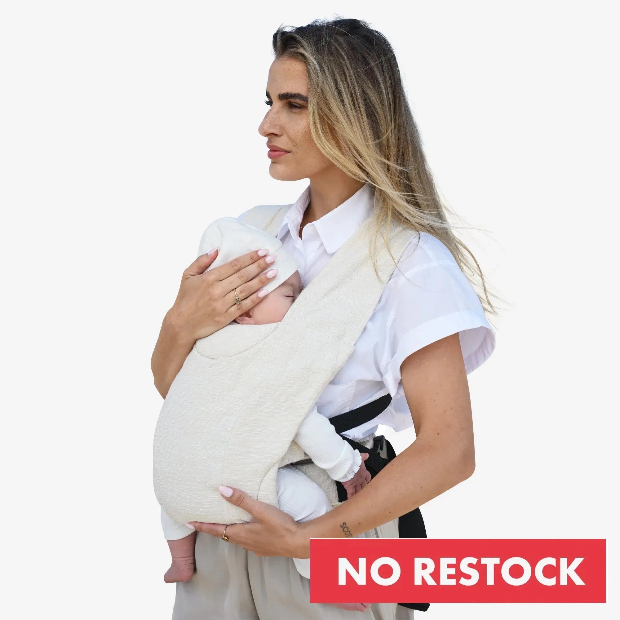 Draagzak Embrace Soft Knit Cream