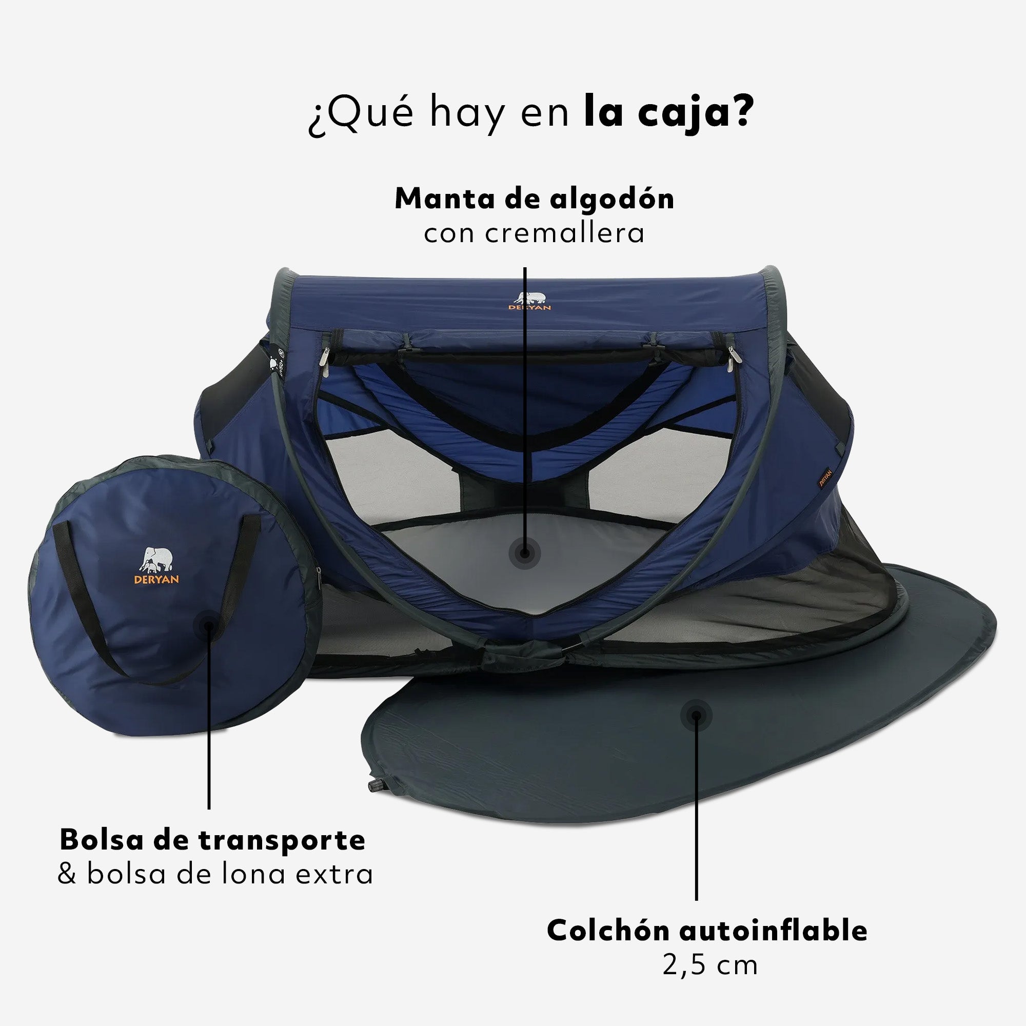 Lujo para Pequeños Azul Marino