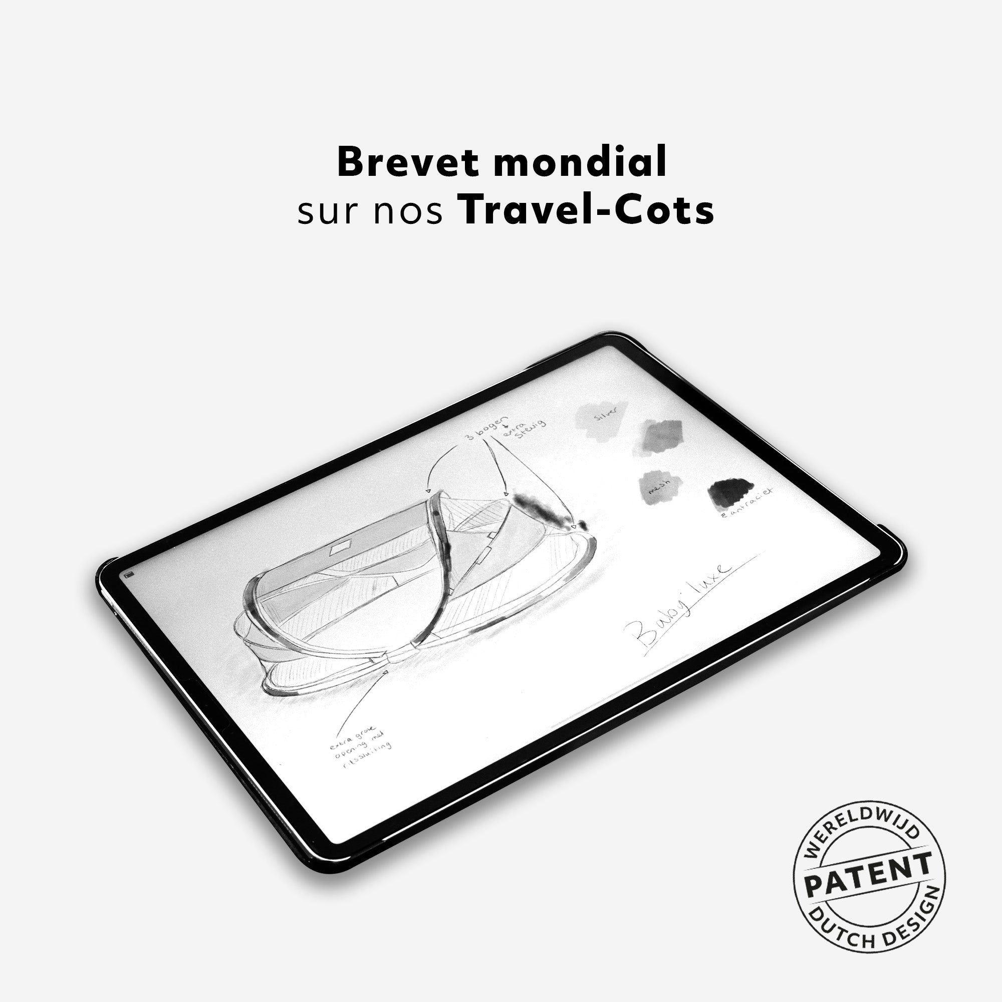 Bambin Luxe Argenté