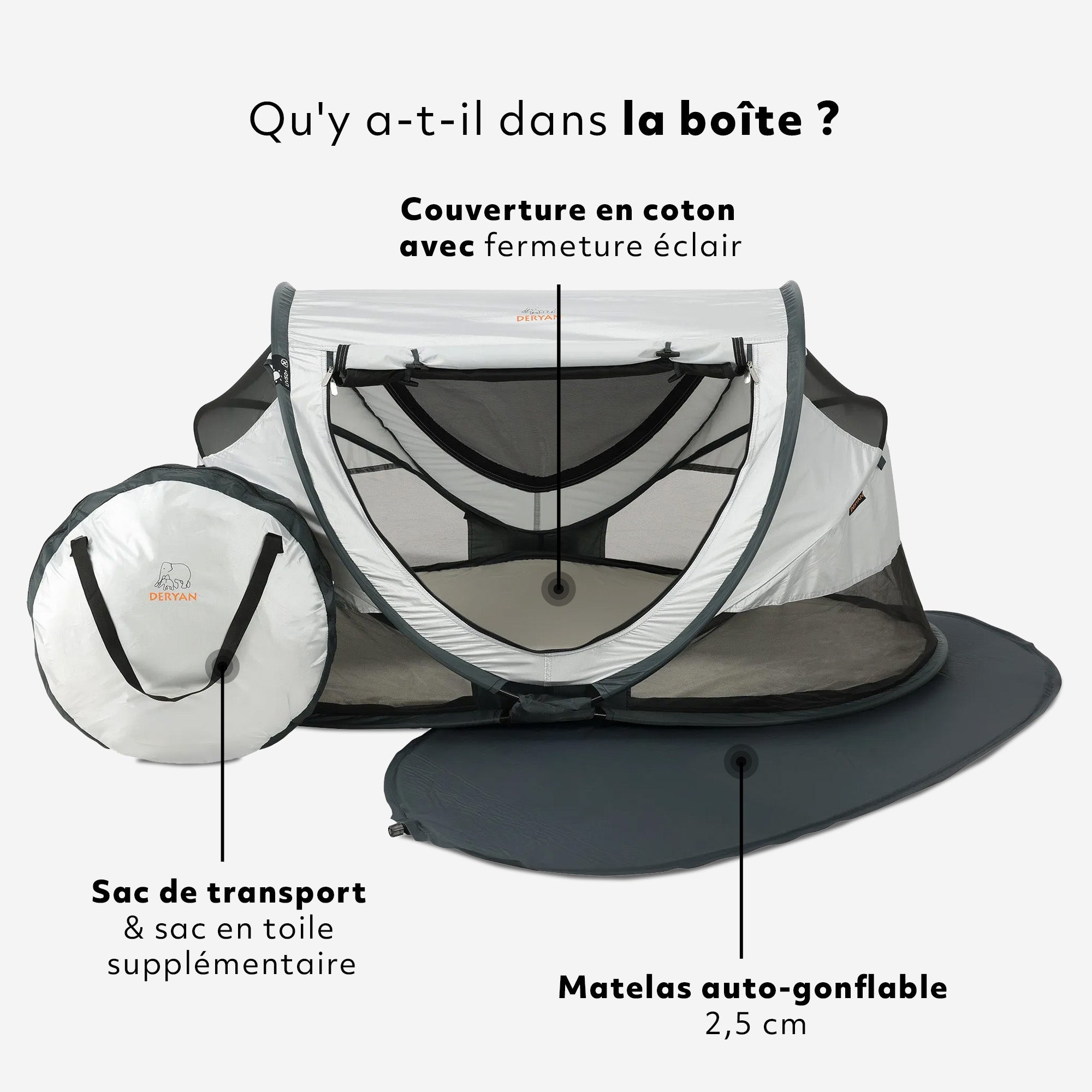 Bambin Luxe Argenté