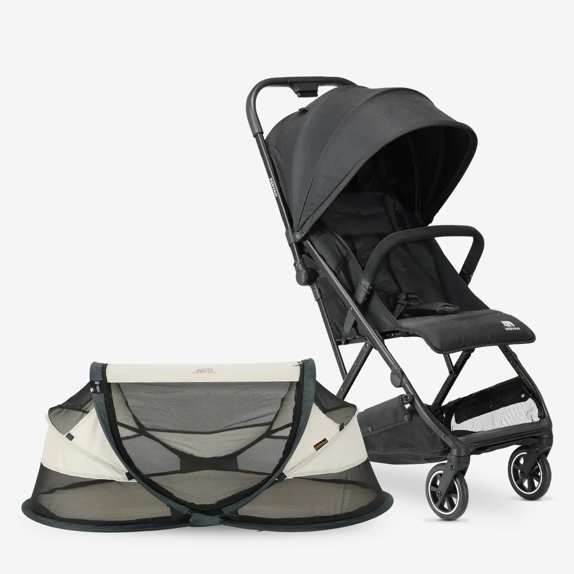 Reisepaket 3-teilig Campingbett Buggy Tasche | DERYAN