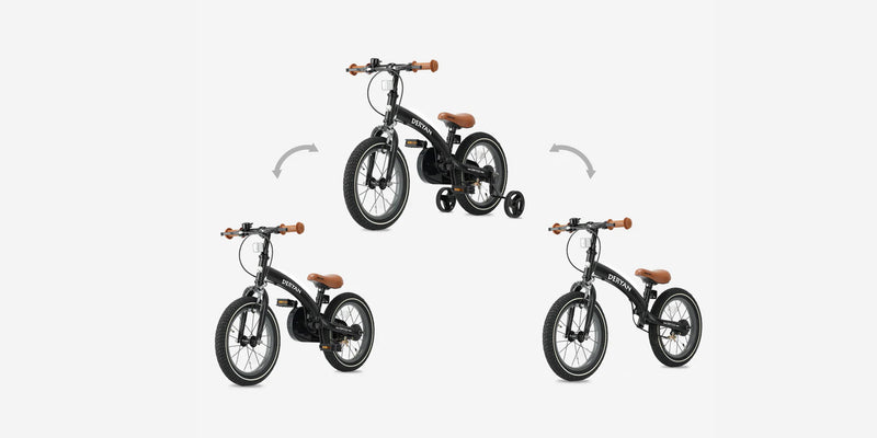 DERYAN Bicicleta infantil 3 en 1 de 12 pulgadas: ¿es la talla adecuada?