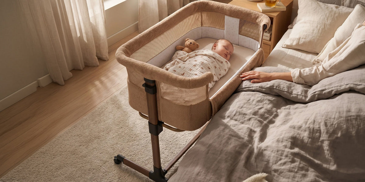 Will the DERYAN Snoozy co-sleeper fit next to your bed?
