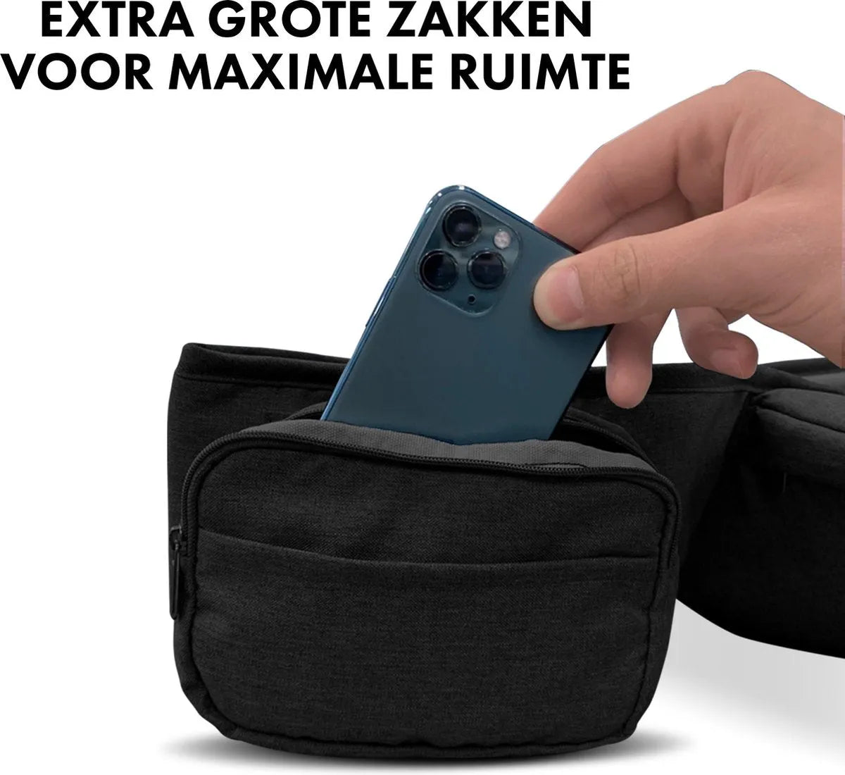 Luxury Hip Carrier - hoftesæde til baby og småbørn - Sort