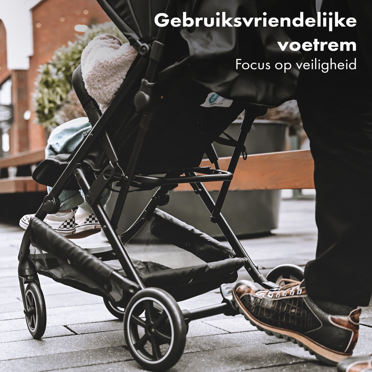 Rolo Easy Lightweight Stroller Taupe