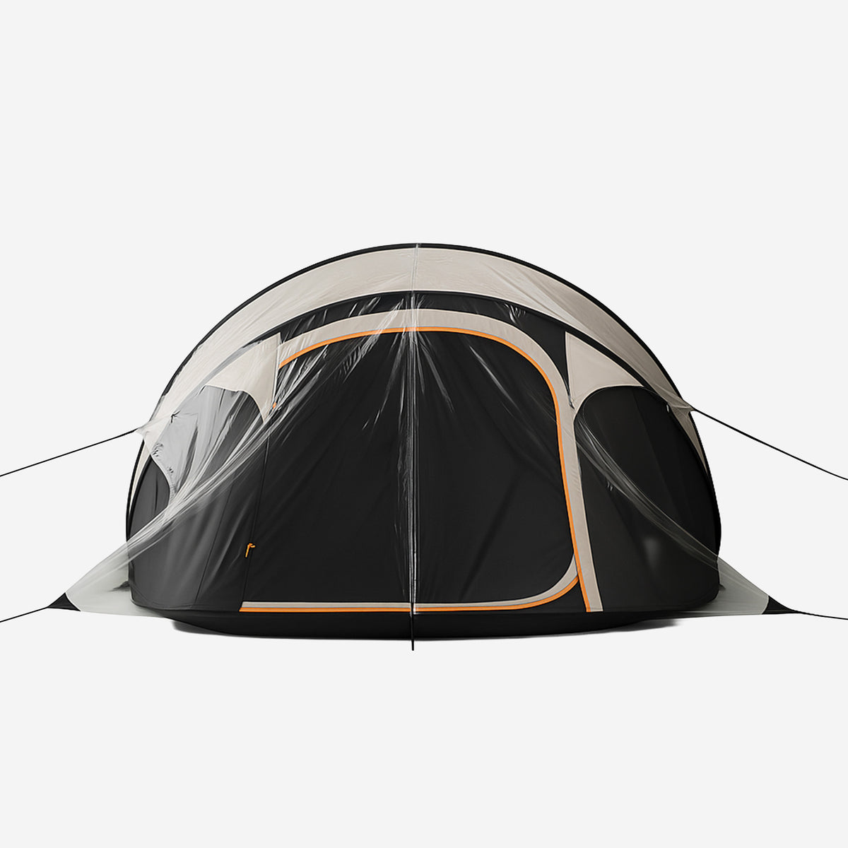 deryan 4-persoons luxe pop up tent Cover 064 Grade:Premuim 100GSM Gravel Canyon Grail Canyon