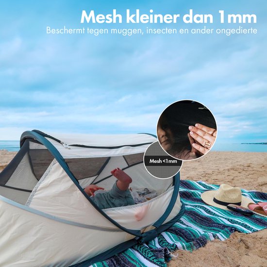 BabyBox : petite tente pour bébé, lit de voyage + couverture en coton
