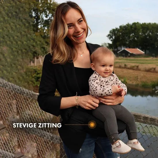 Luxury Hip Carrier - hoftesæde til baby og småbørn - Sort