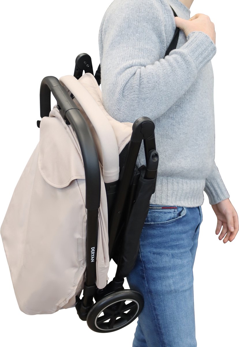 Rolo Easy Lightweight Stroller Taupe