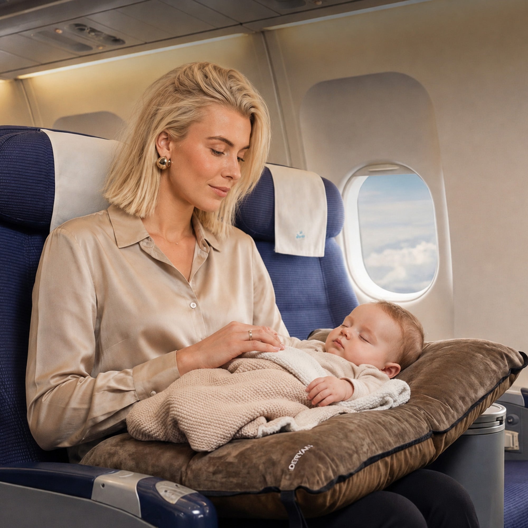 AirTraveller Airplane Bed - Brown