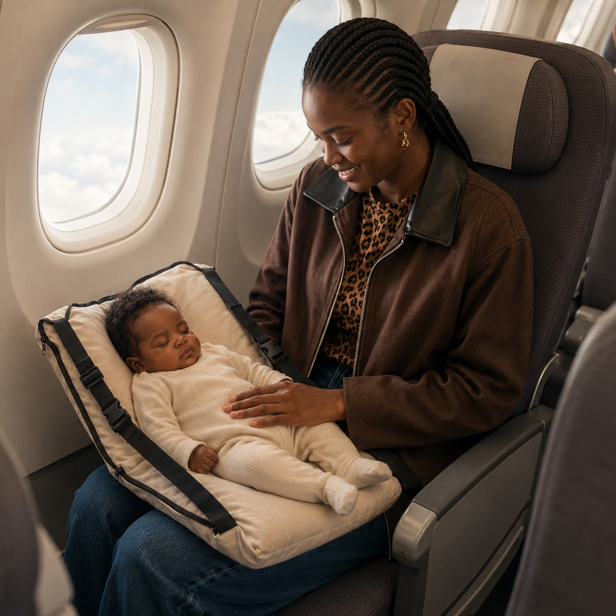 AirTraveller Airplane Bed - Cream