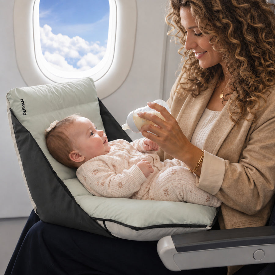 AirTraveller Łóżko Samolotowe - Szary