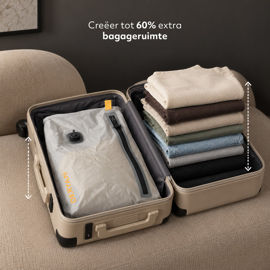 AirPack vakuumpose med USB-C-pumpe