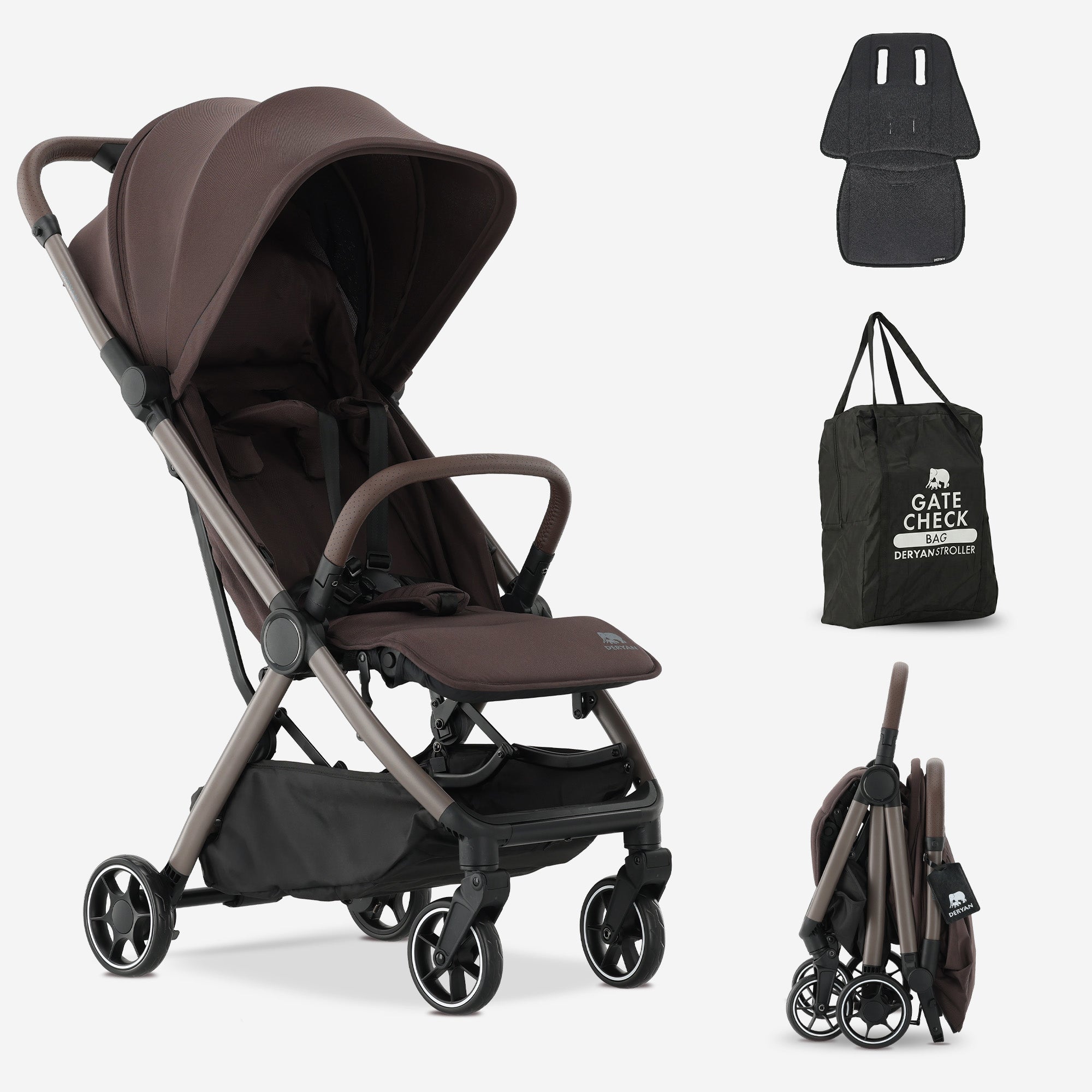 Air Buggy Chocolate – La poussette de voyage par excellence