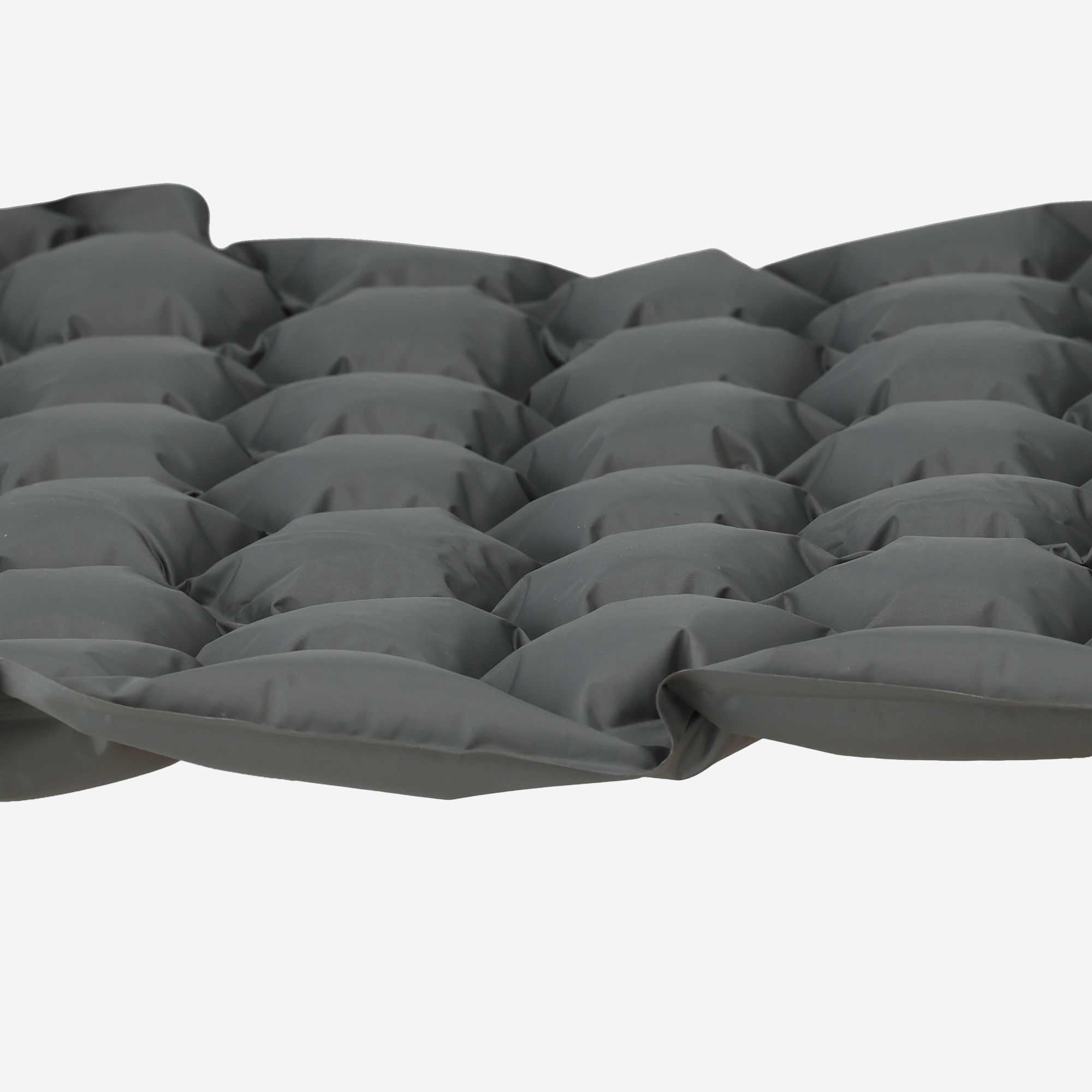 Deryan Air Bed - Zelfopblazend met ingebouwde Pomp - Luchtbed Kamperen - Inclusief tas - grijs