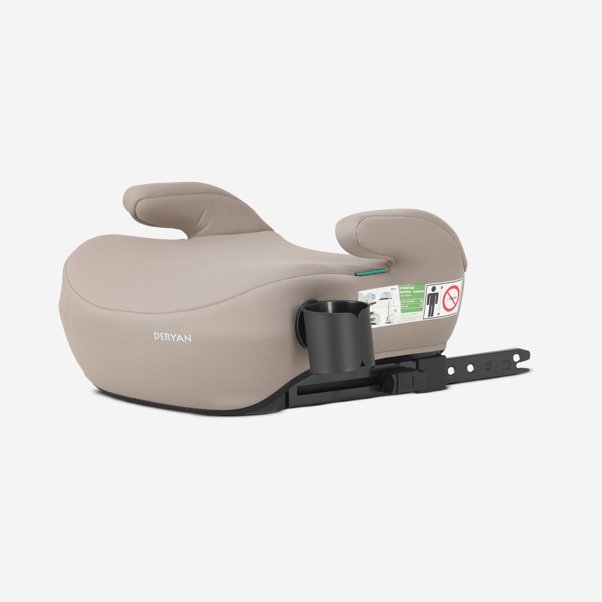 Cody i-Size bälteskudde med ISOFIX-fäste – Nougat