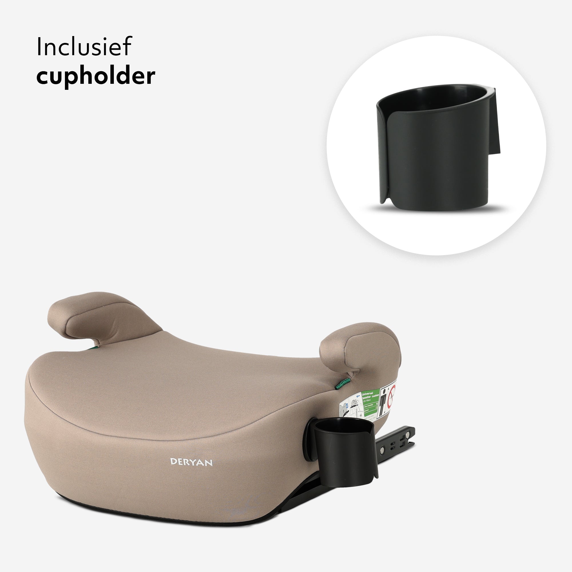 Cody i-Size ISOFIX Booster Seat - Nougat