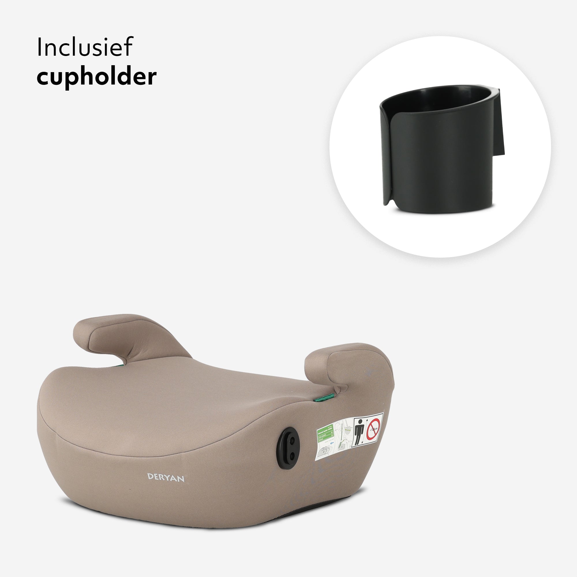 Cody i-Size sittförhöjare Basic – Nougat