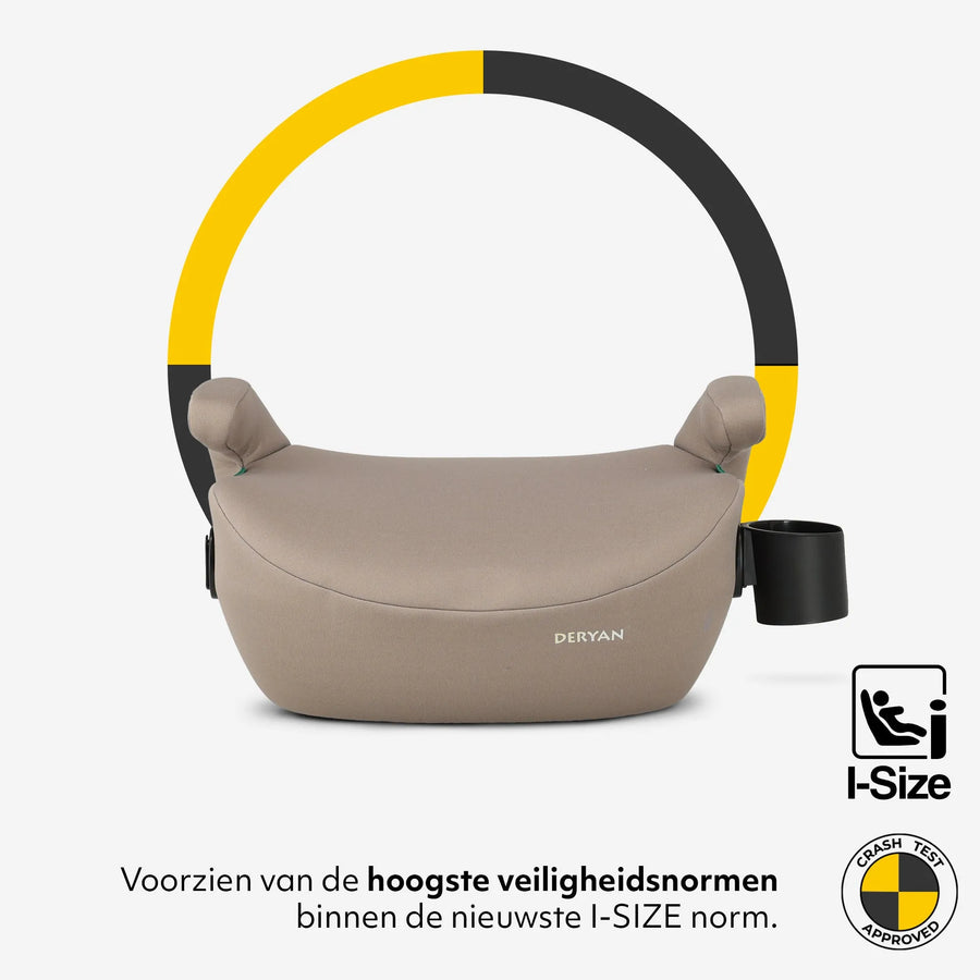Cody i-Size-sædeforhøjer Basic – Nougat