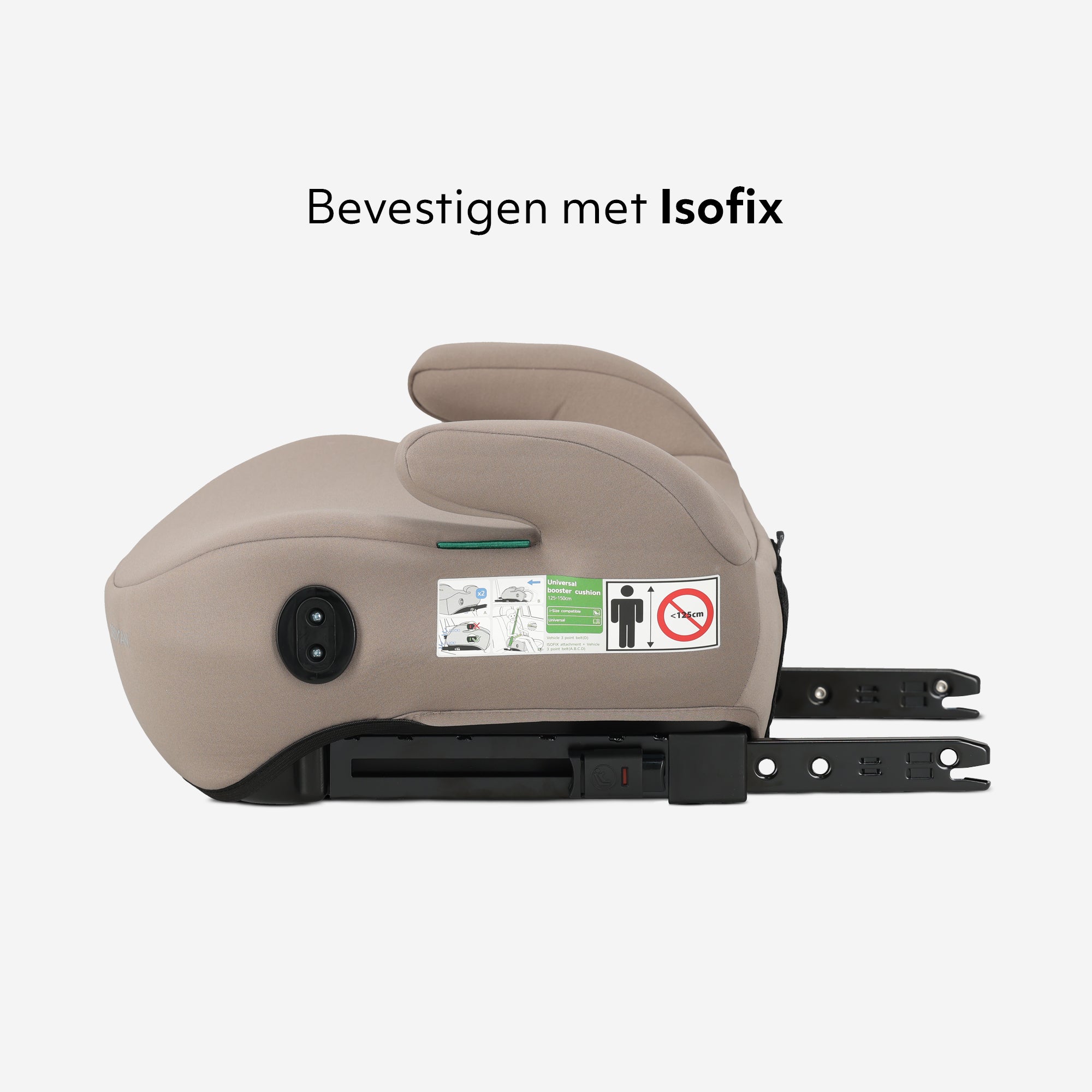 Cody i-Size ISOFIX Booster Seat - Nougat