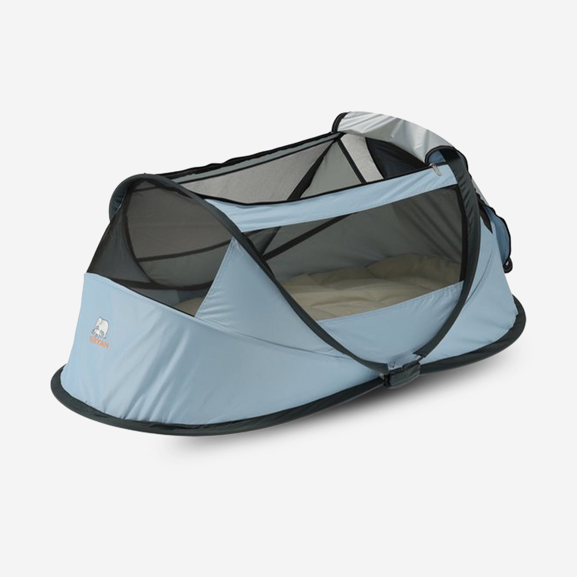 matras tent BabyBox Baby Tent Camping Crib + Cotton Blanket