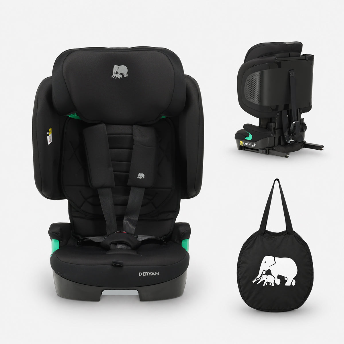 Cleo Autostoel 76-150 cm - Isofix - Opvouwbaar