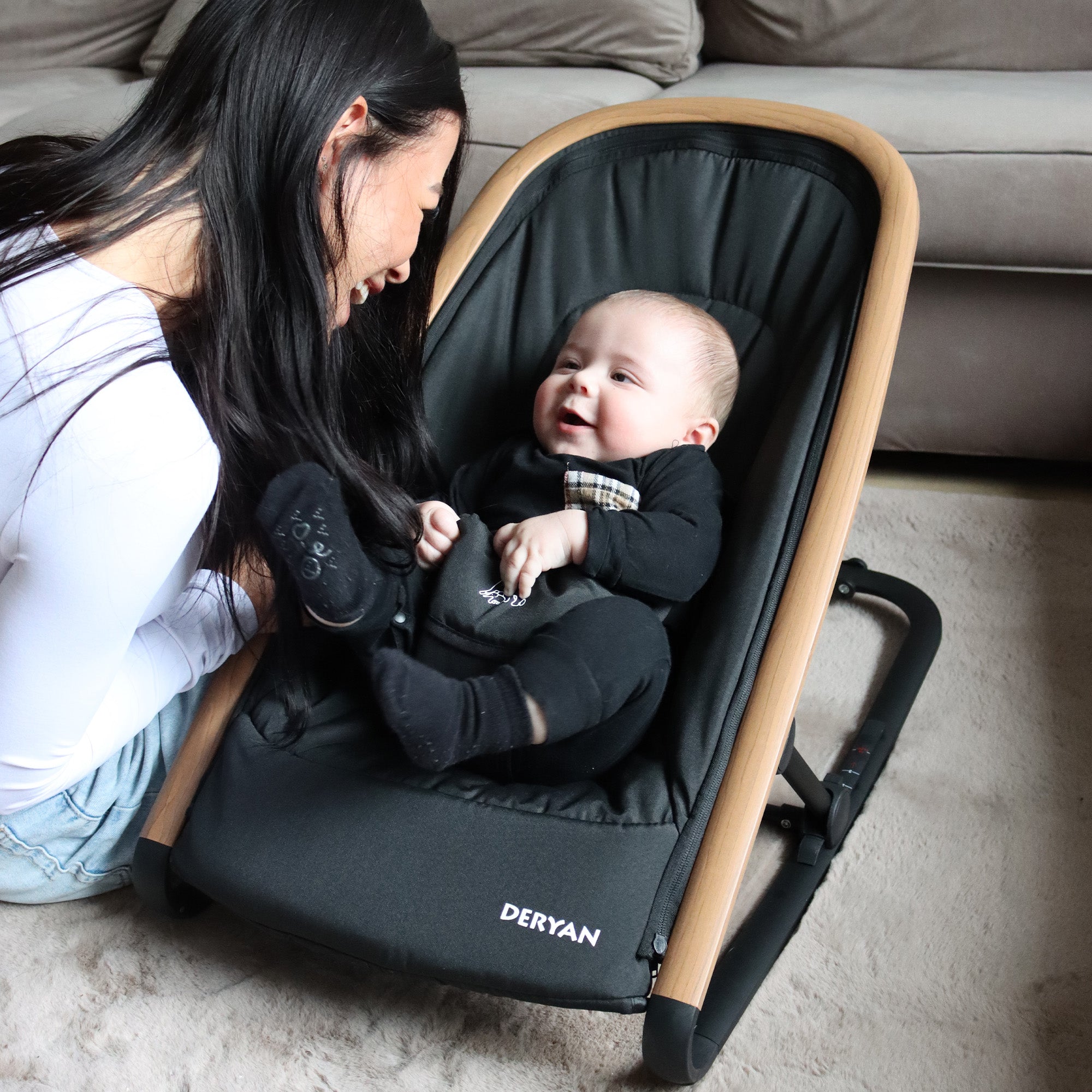 Rocker Bouncer Black