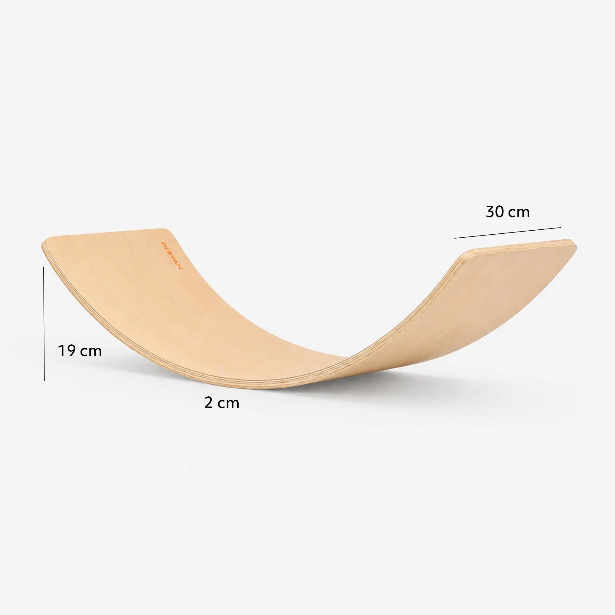 Planche d'équilibre en bois 80cm - wobl