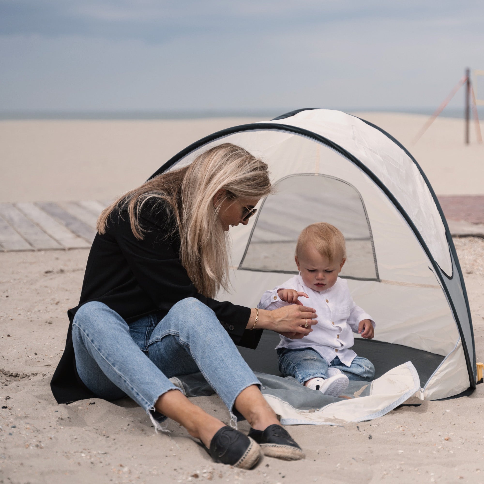 tent cream Cream Beach Tent