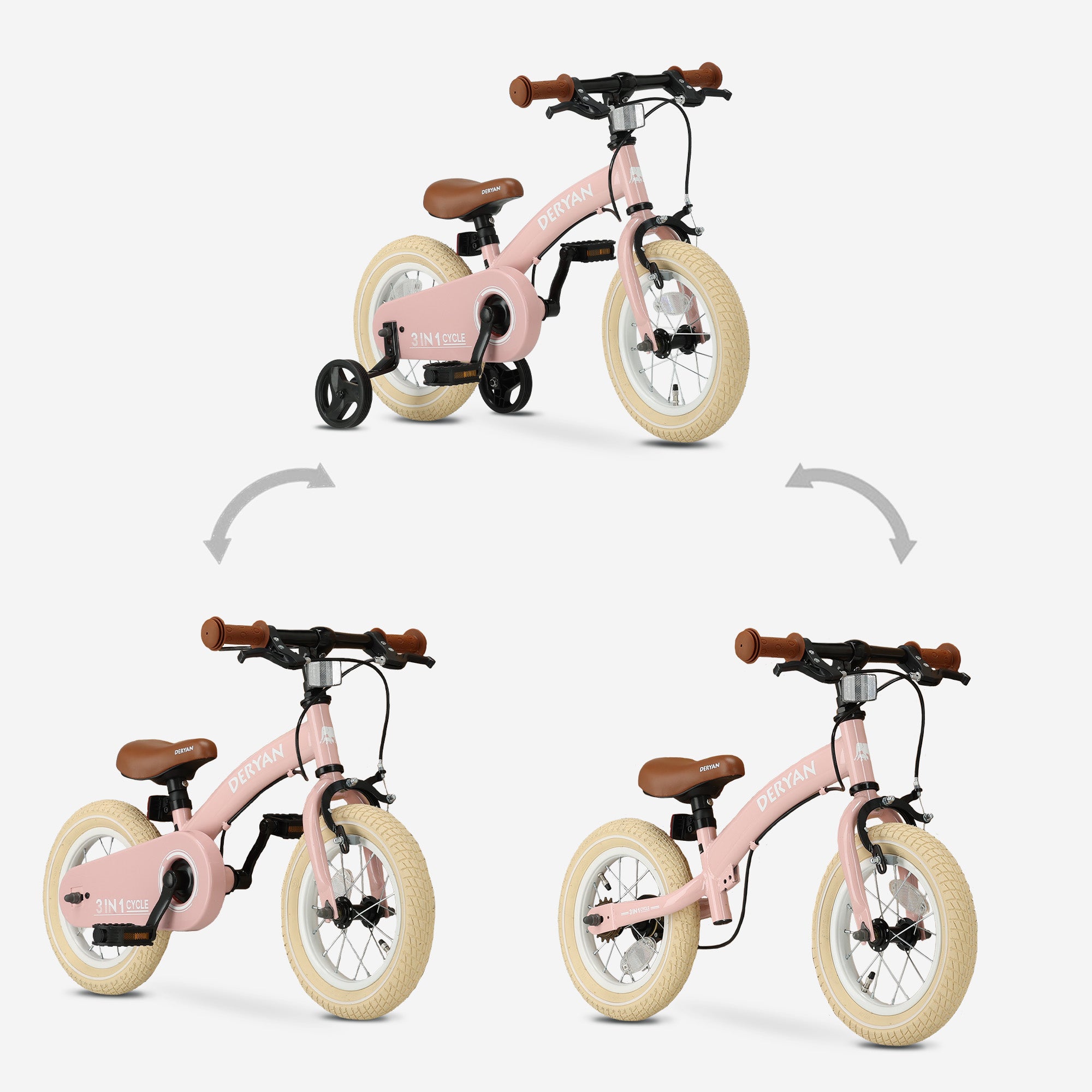 kinderfahrrad 12 5 Luxuriöses Kinderfahrrad 12 Zoll 3-in-1 Laufrad Luftreifen