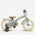 Vélo de luxe pour enfants 14 pouces - 3 en 1 - draisienne Vert