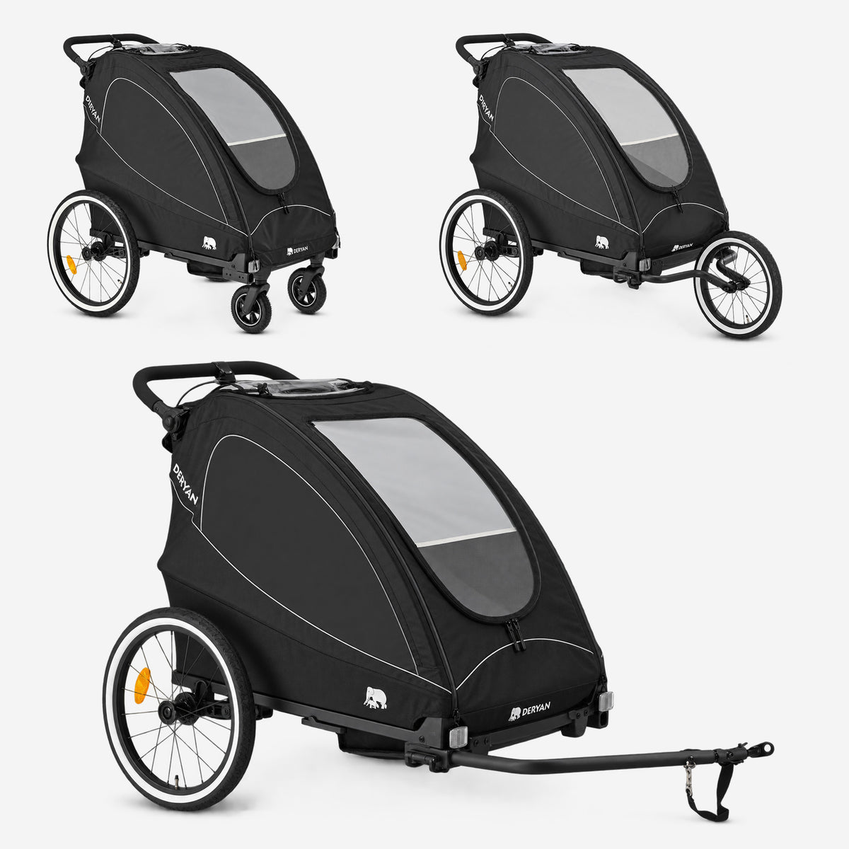 Bike Trailer - Stroller - Jogging Pram