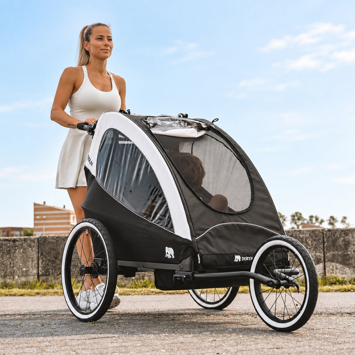 Bike Trailer - Stroller - Jogging Pram