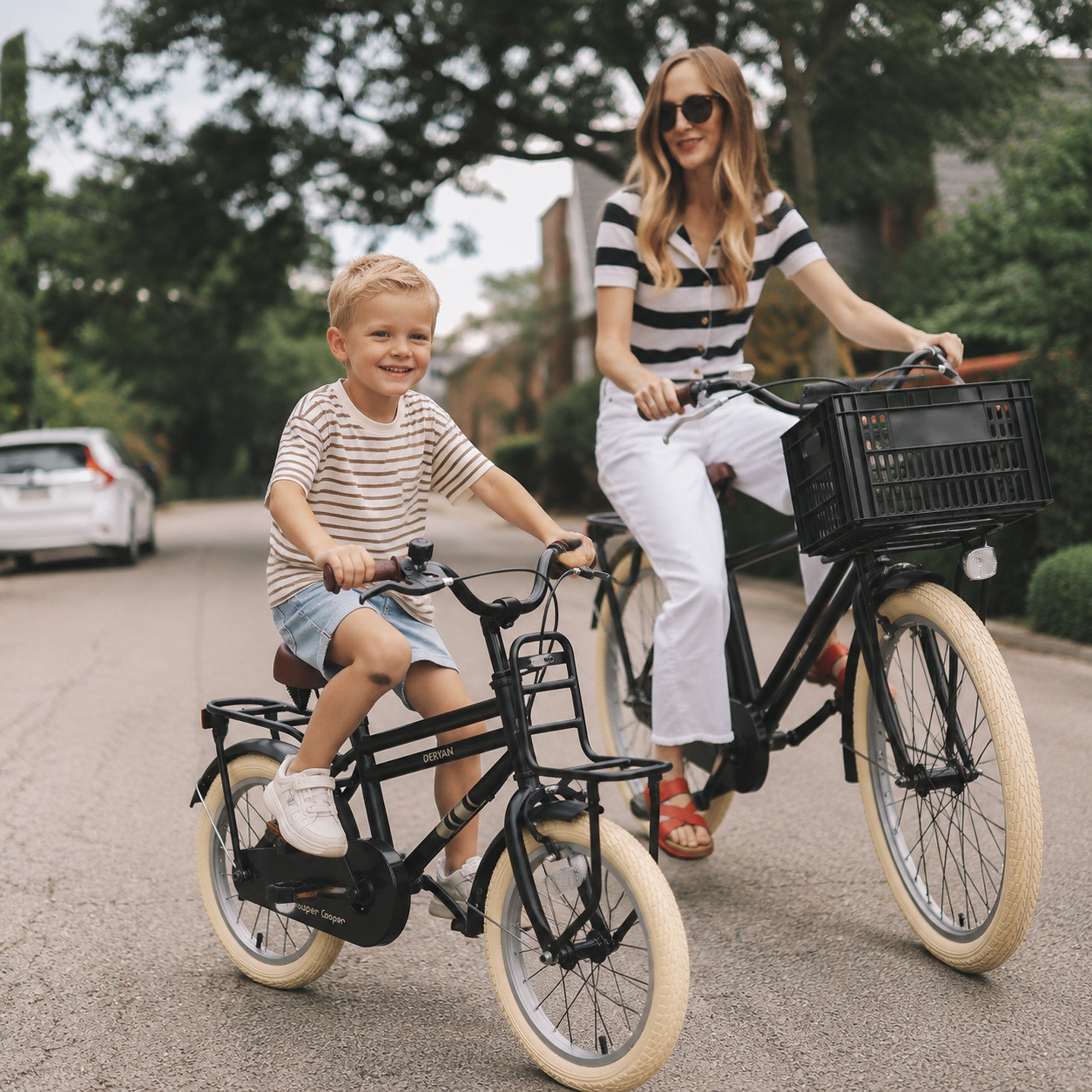 Cooper Kinderfiets met standaard - 16 Inch
