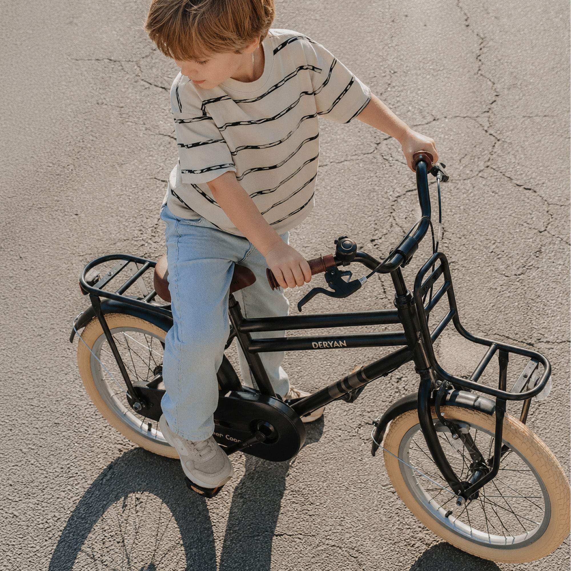 Cooper Kinderfiets met standaard - 16 Inch