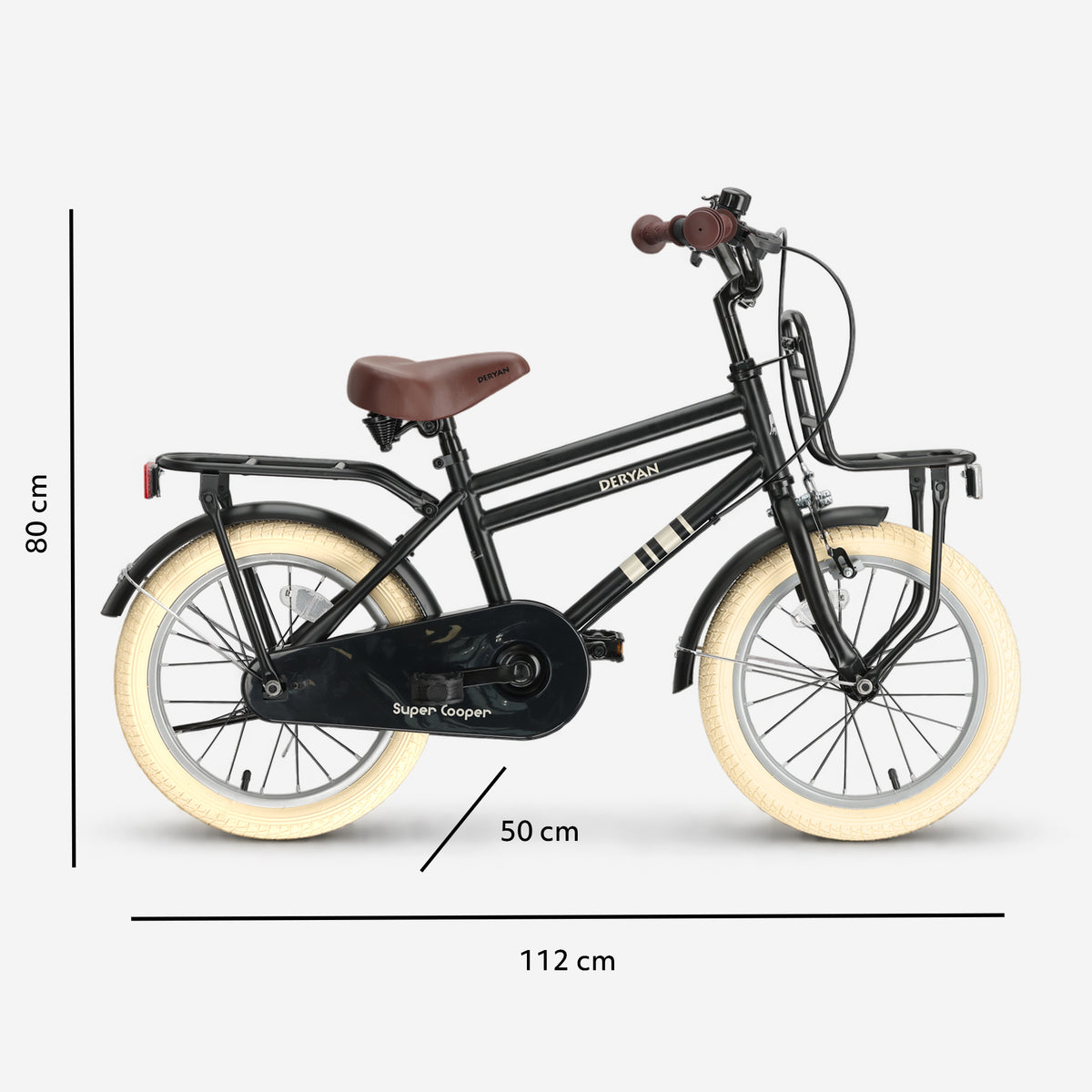 Vélo pour enfant Cooper avec béquille - 16 pouces
