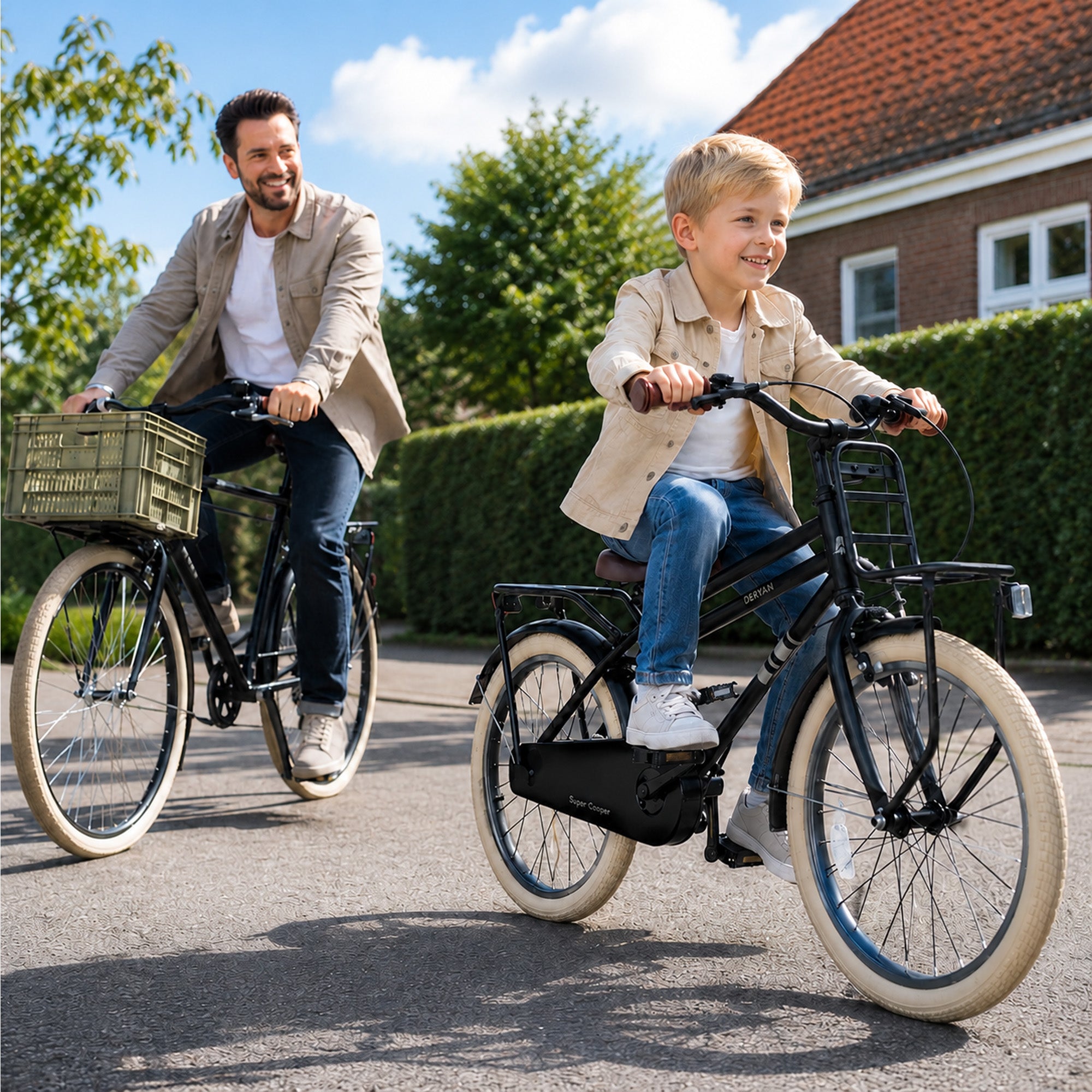 Cooper Kinderfiets met standaard - 20 Inch