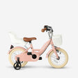 Zoey Girls' 12-Inch Children's Bike with Basket - Pink