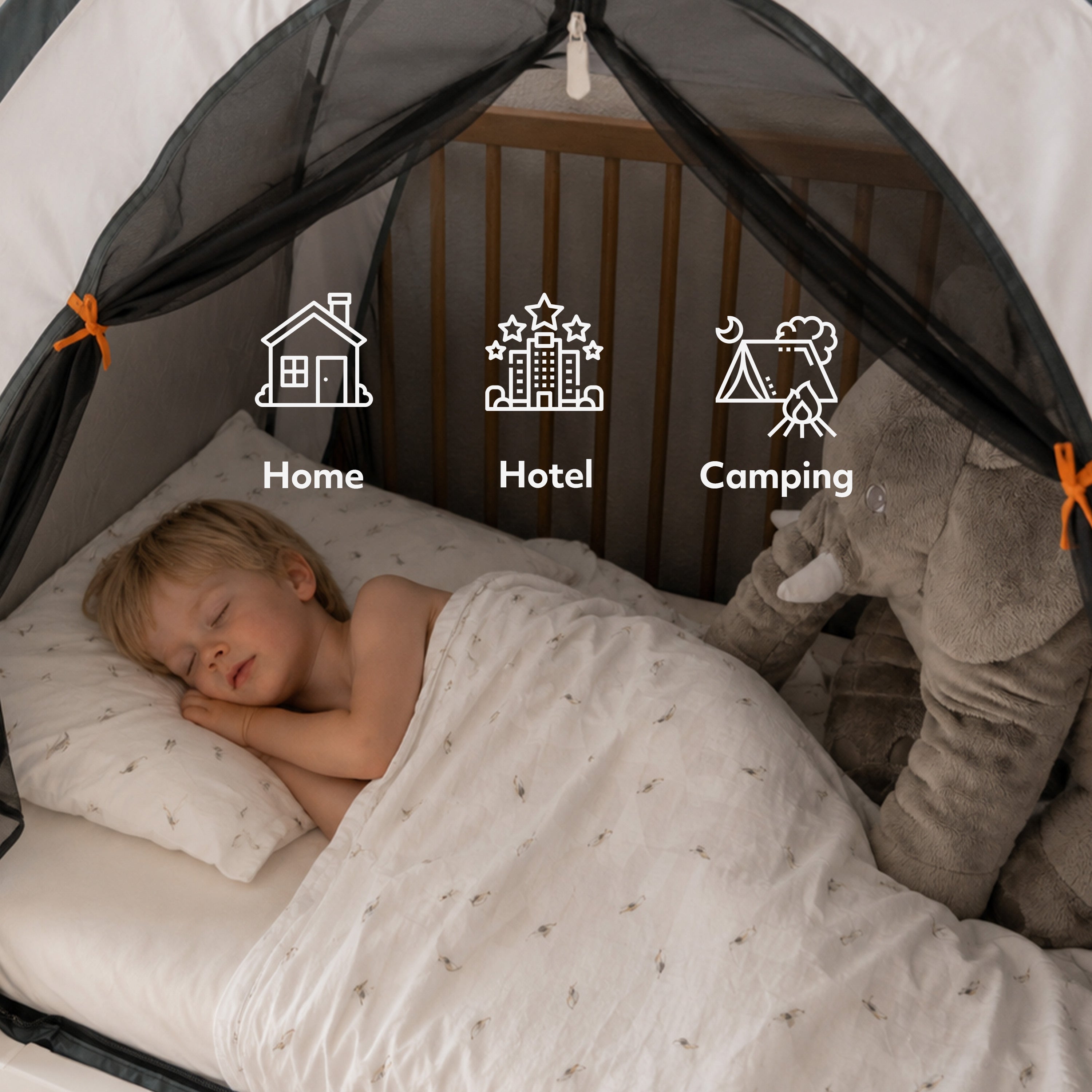 Bed Tent Cream 78.8"x35.5"