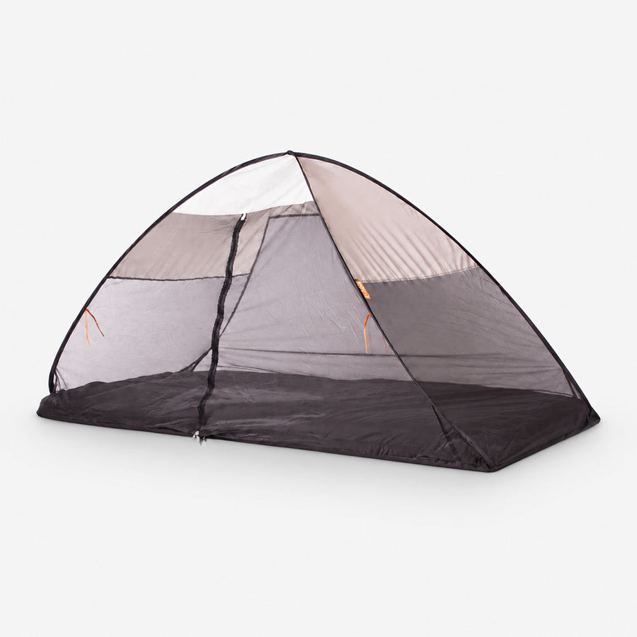 Tente de lit pop-up Crème 200x90