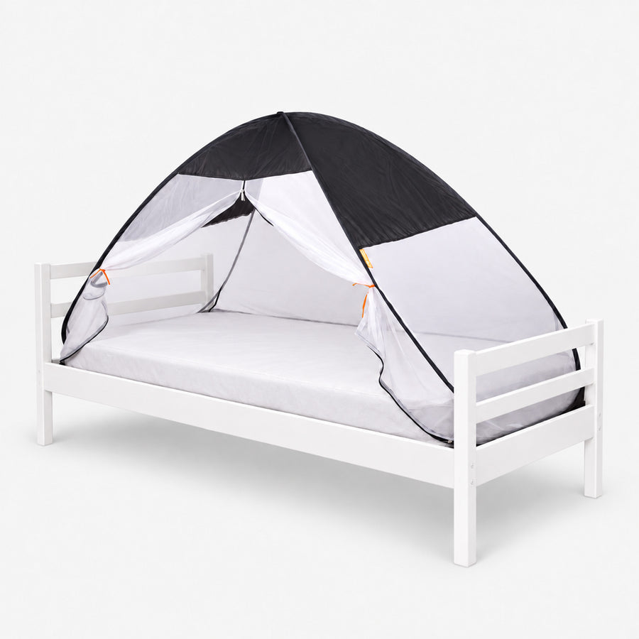 Pop-up Bed Tent Grey 200x90