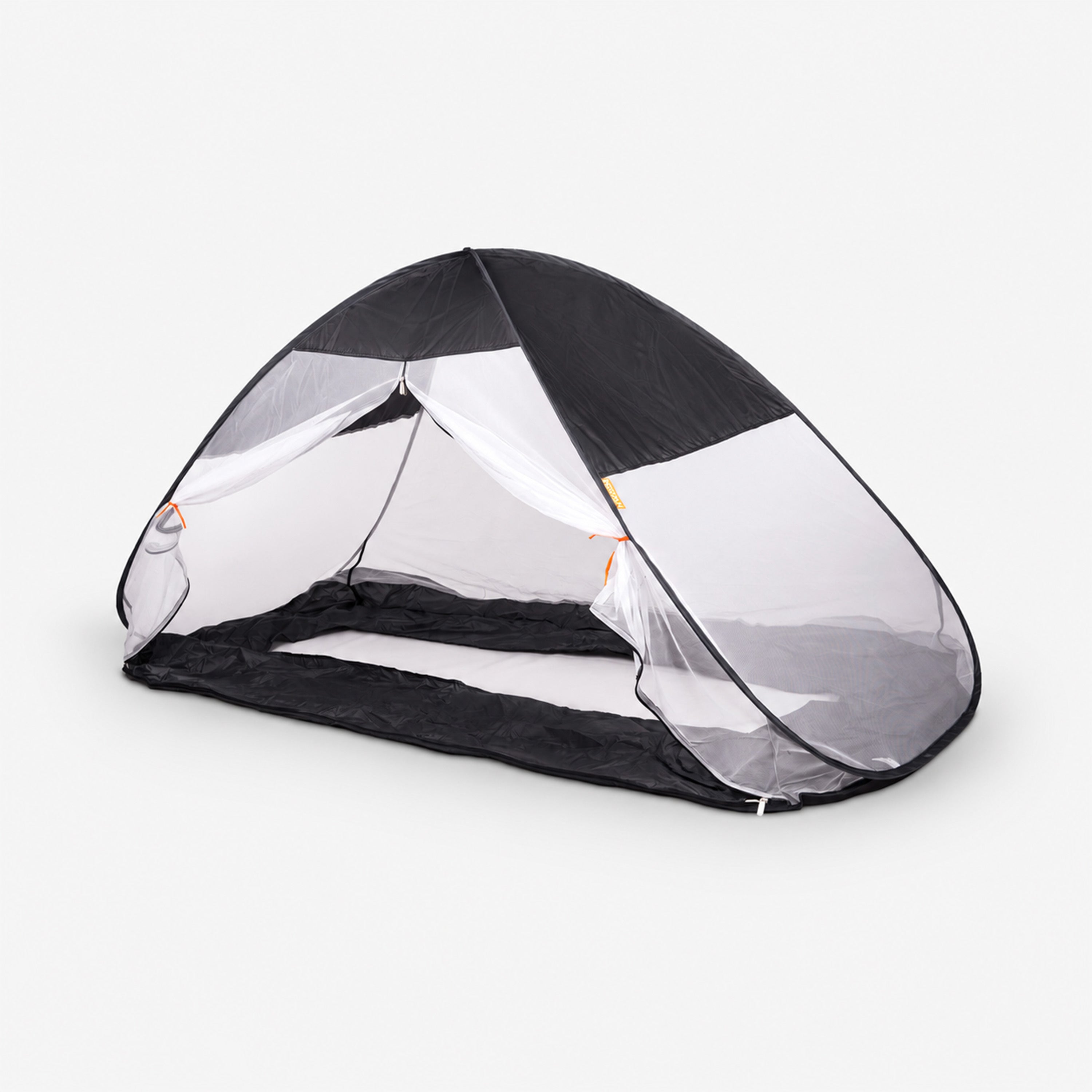 Pop-up Bed Tent Grey 200x90