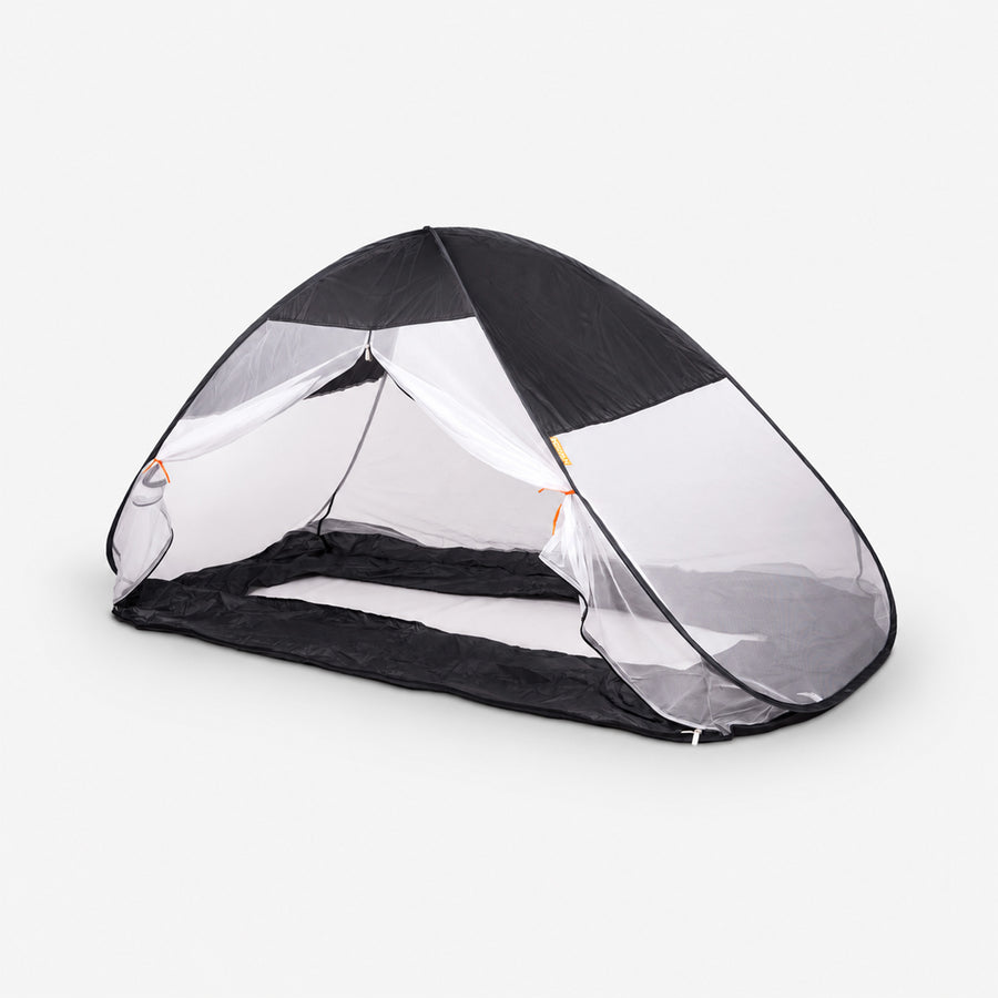 Pop-up Bed Tent Grey 200x90