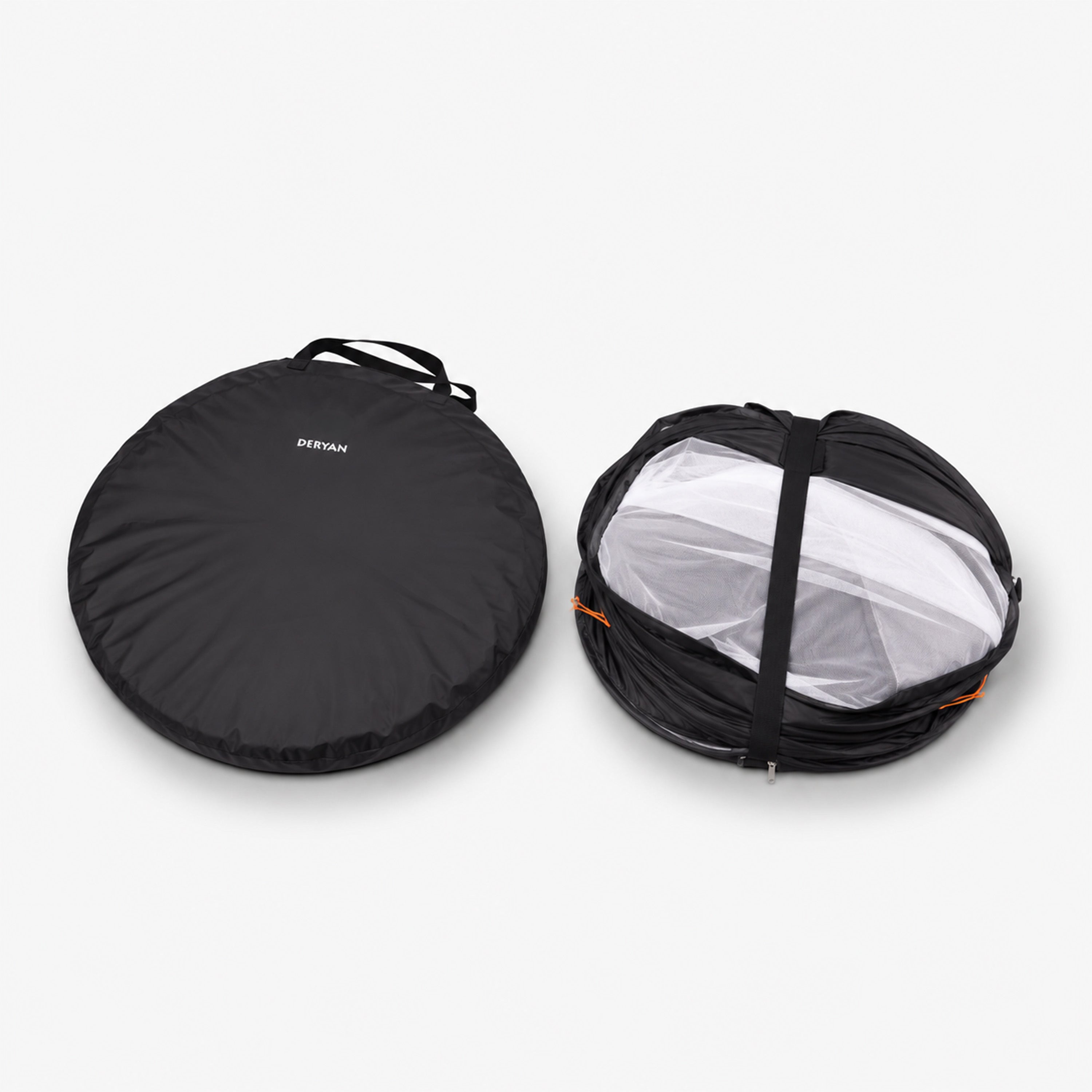 Pop-up Bed Tent Grey 200x90