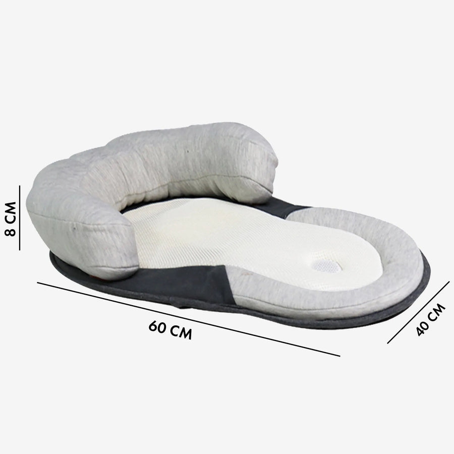 Ergonomiczna poduszka pod głowę dla niemowląt - poduszka przeciw płaskiej głowie