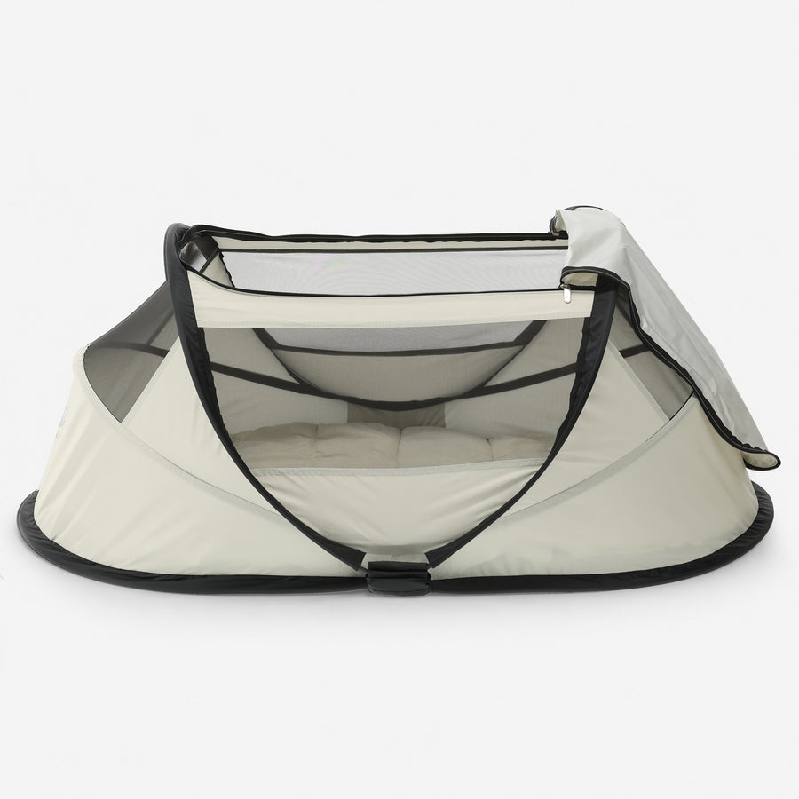 BabyBox babytält Campingbädd + bomullstäcke – Ivory