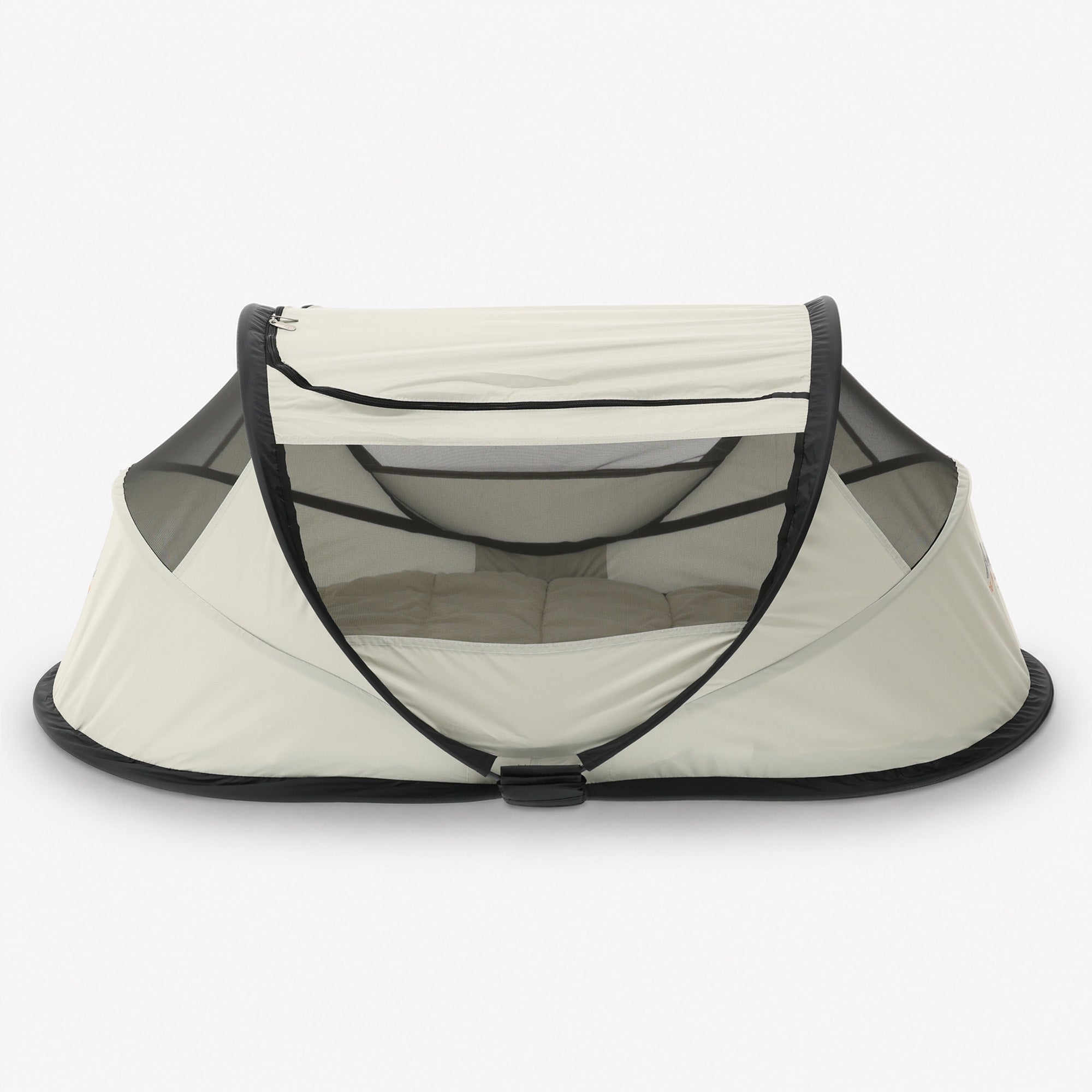 BabyBox Baby Tent Camping Crib + Cotton Blanket - Ivory