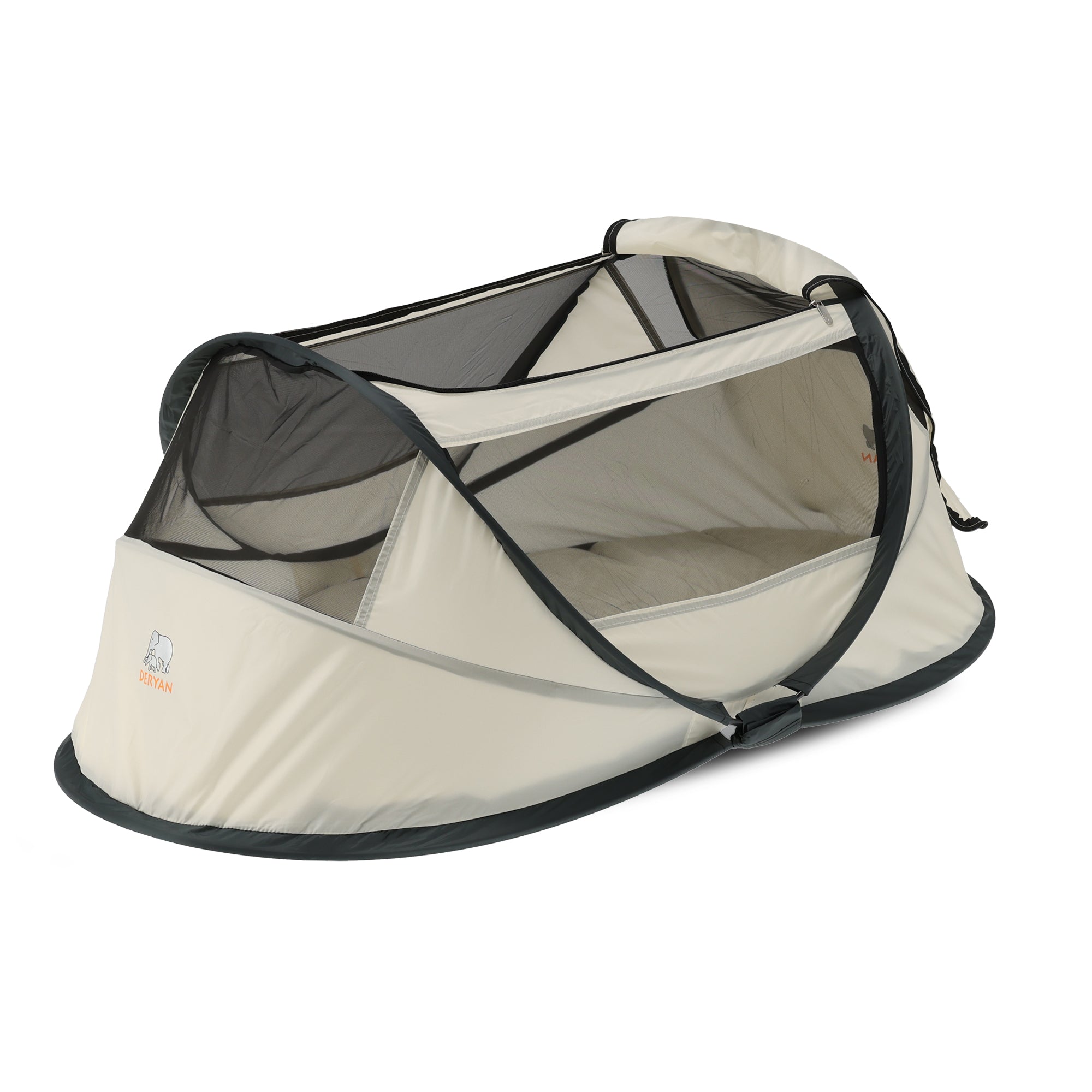Lit de camping BabyBox - Crème